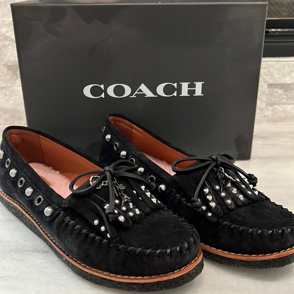Coach Shoes - NWT Coach Roccasin Slip On Size 9